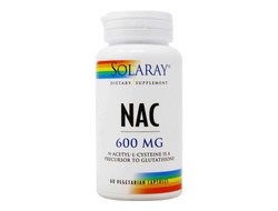 (Solaray) NAC (N-Acetyl-L-Cysteine) 600mg - (60 капс)