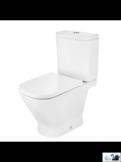 Унитаз компакт ROCA The GAP 342477000 напольный горизонтальный выпуск в магазине Marysя в Краснодаре