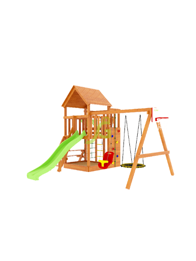 Детская площадка IgraGrad Крафт Pro 3 (скат 2,2)