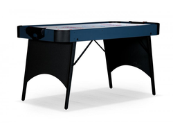 Аэрохоккей «Blue Ice» 5 ф (черно-голубой, складной)