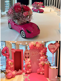 Фотозона в стиле "Барби "