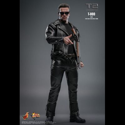 Терминатор Т-800 (Арнольд Шварценеггер, "Терминатор 2: Судный День") - Коллекционная фигурка 1/6 Terminator 2: Judgment Day (2.0) (MMS795) - Hot Toys