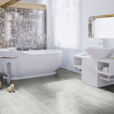 Виниловый пол Wineo 400 Stone Wisdom Concrete Dusky MLD00140 (на HDF-плите)