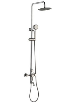 35-05/C STEEL смеситель со стойкой для душа