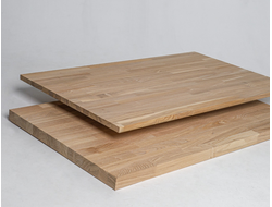 Мебельный щит из ясеня цельноламельный