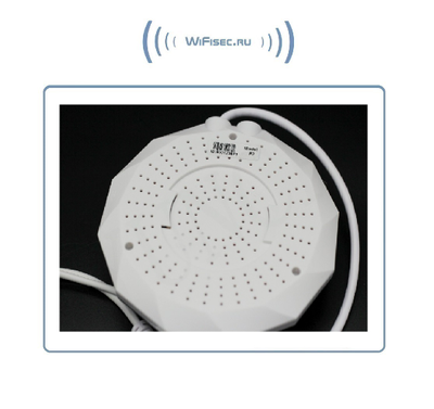 Потолочная - настенная WiFi/LAN видеокамера панорамная с DVR, Full HD 3Mp (IP Pro (VR cam. EseeCloud))