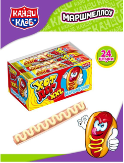 Маршмеллоу "Хот Дог XXL" 23г*24шт*12 блоков