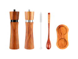 Набор мельниц для специй на подставке GR-02-SET