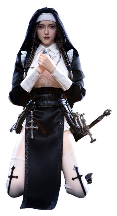 Боевая монахиня Елена - Коллекционная фигурка 1/6 SCALE The First Play of 'Redemption of the Night' Elena (LS2023-XV-A) - Longshan