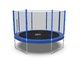 Батут DFC Trampoline Fitness с сеткой 12ft Синий