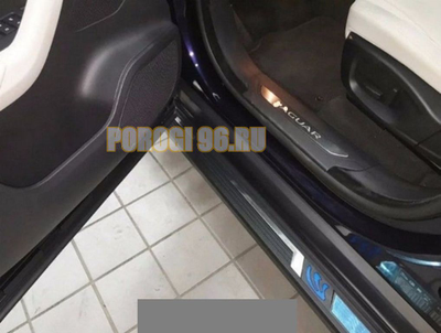 Пороги ОЕМ для Jaguar F-Pace 2016-...
