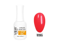 Гель-лак однофазный ONE STEP 15 мл.-- Gel Lac ONE STEP, 15 ml--- 10965