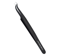 Пинцет ENIGMA - «ИЗОГНУТЫЙ L 90°» ручной заточки extra-sharp