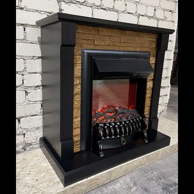 Электрокамин Моника BL M4 с очагом Fobos