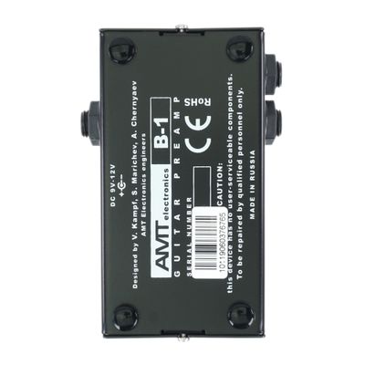 AMT B1 - одноканальный гитарный предусилитель Bogner [без БП]