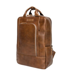 Кожаный рюкзак Viterbo Premium brown (арт. 3111-63)