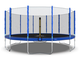 Батут DFC Trampoline Fitness 16FT-TR-B (4,88 метра) с защитной сеткой