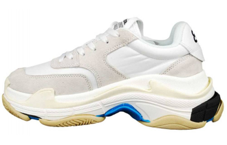 Balenciaga Triple-S Серо-белые с голубым мужские (41-45)