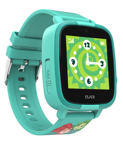 Смарт-часы детские Elari  FixiTime Fun Зеленые