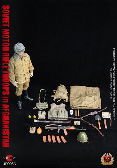 ПРЕДЗАКАЗ - Советский мотострелок в Афганистане - Коллекционная фигурка 1/6 Soviet Motor Troops Afghanistan (UD9056) - UJINDOU ?ЦЕНА: 23900 РУБ.?