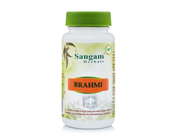 БРАХМИ ( BRAHMI) - МОЗГОВОЙ ТОНИК  650 МГ SANGAM HERBALS, 60 ТАБ.