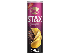 Лейс STAX ароматные ребрышки барбекю 140г