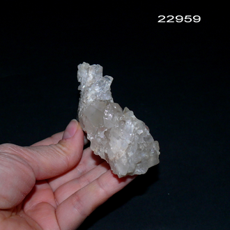Горный хрусталь натуральный (друза) Казахстан арт.22959: 89,5г - 82*39*37мм