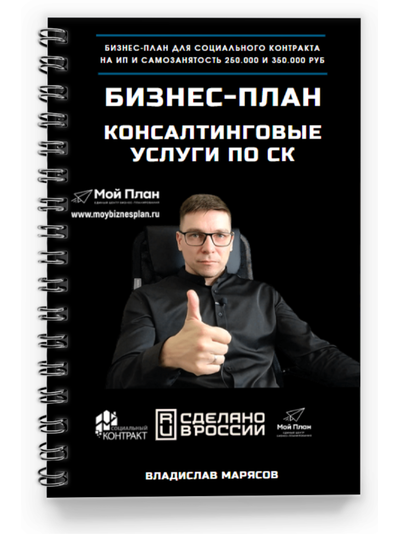 Бизнес-план. Ниша: Консалтинговые услуги. Форма: Самозанятость или ИП. Расчет на: 250.000 и 350.000