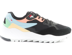 Кроссовки женские Fila VAULT CMR JOGGER Черно-розово-голубые (36-41)