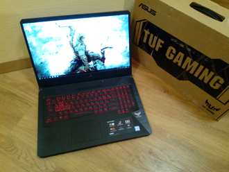 ASUS TUF GAMING FX705GM-EW108T ( 17.3 FHD IPS i7-8750H GTX1060 16Gb 1Tb + 128SSD )