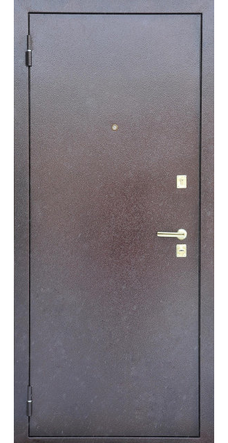 Стальная дверь СП-22 Антик медь МДФ щит - Токио венге