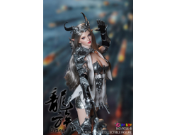 ПРЕДЗАКАЗ - Эльфийка-воин в серебряном - КОЛЛЕКЦИОННАЯ ФИГУРКА 1/6 Dragon Elves silver (P016B) - PLAY TOY ?ЦЕНА: 26700 РУБ?