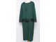КОСТЮМ  "ДВОЙКА1" платье и жакет малахит р.48-54