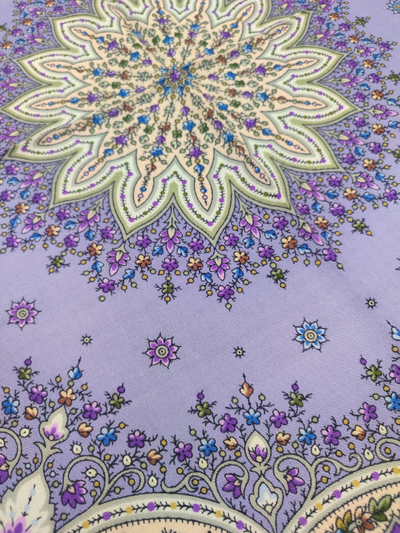 Павловопосадский платок Дикий мёд 1712-1