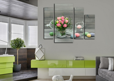 Модульная картина "Запах пасхи"