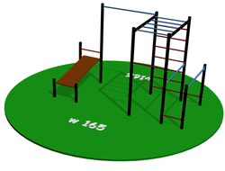 Workout площадка w165 купить в Воронеже