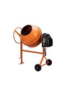 Бетоносмеситель Сибртех БСЕ-160П, 160 л, 700 Вт, полиамидный венец