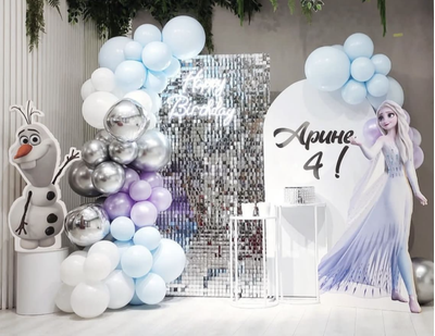 Фотозона Холодное сердце - Эльза и Олаф № 1450