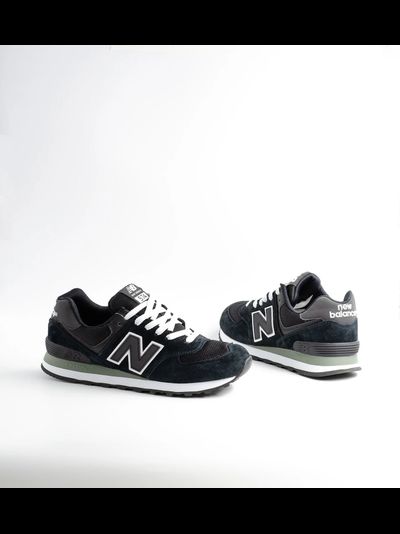 New Balance 574 Black-White