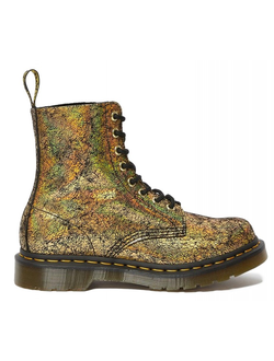 Ботинки Dr Martens 1460 Pascal Iridiscent Cracle Gold