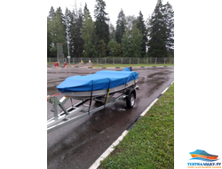 Тент на лодку  WINDBOAT 38М