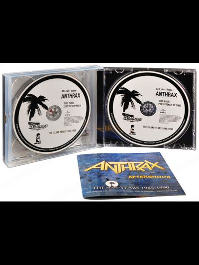 Anthrax - Aftershock (The Island Years 1985-1990) 4-CD Box