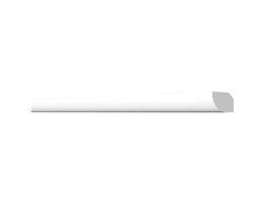 Потолочный плинтус DECOR-DIZAYN DD02, из дюрополимера, под покраску, ударопрочный, 2 метра