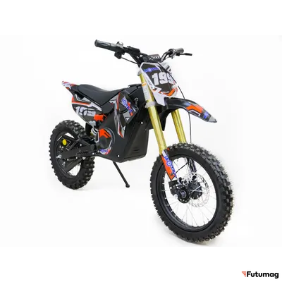 Электромотоцикл миникросс MOTAX 1500W Черно-красный