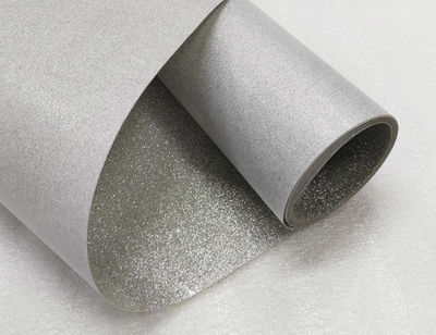 Термопленка "SEF" серия FLEXCUT GLITTER 02 SILVER, 350 мкм