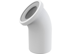 Присоединение для унитаза 45 градусов