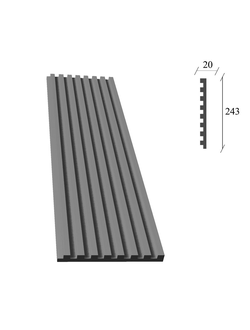 панель 3Д декор из гипса ПНЛ-07