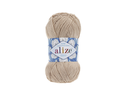 Пряжа Miss Alize   100% мерсеризованный хлопок. 50 г, 280 м. цвет Светлый беж  368