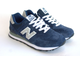 Кроссовки new balance 574 синий/серый