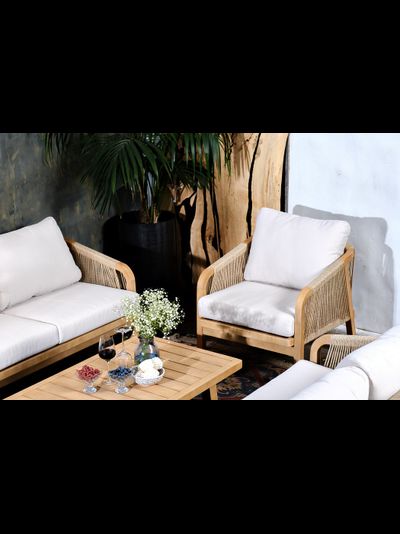 Комплект для отдыха из акации Rimini XL